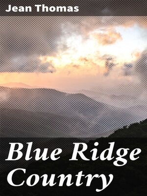cover image of Blue Ridge Country